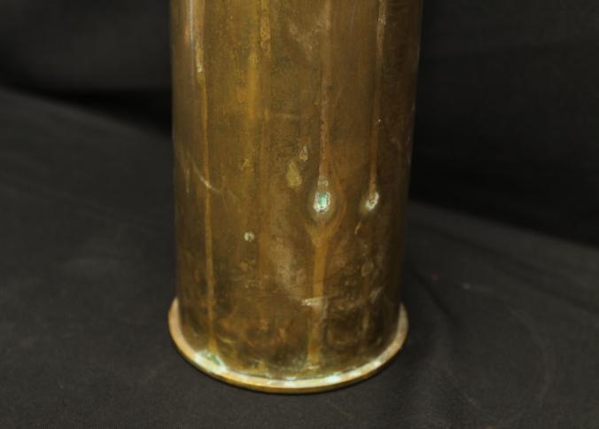 105MM M14 BRASS ARTILLERY SHELL CASING - Kidd Family Auctions