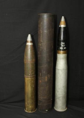 Sold at Auction: 3 Military Shell Casings