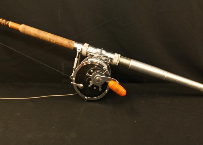 Pair of Vintage Baitcasting Reels Incl. Zebco Lure cast 330 & Shakespeare  1960 Criterion GE