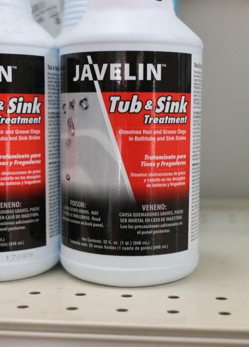Javelin Tub & Sink Treatment Solution