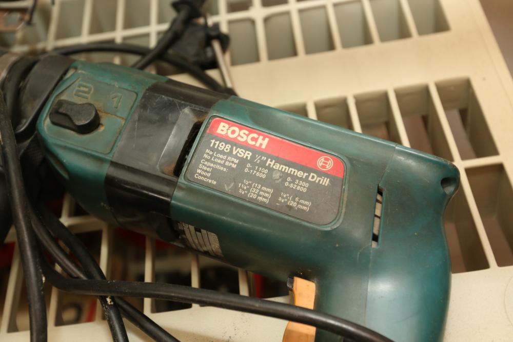 Bosch 1198 best sale vsr hammer drill