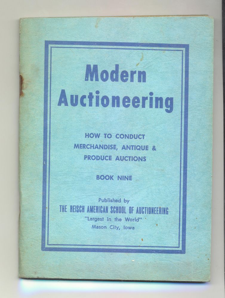 Auction Book Example Absolute Auctions & Realty