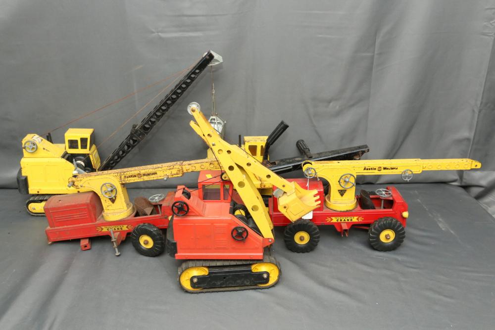 Metal best sale toy cranes