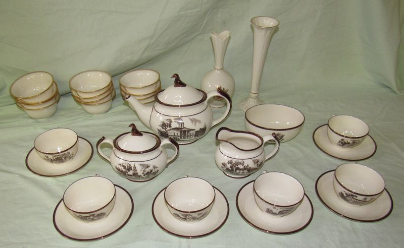 Late 20th Century Porcelain African Wild Animal Mugs by Godinger Limoges-  Set of 12