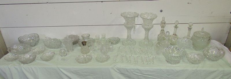 Fostoria Baronet Cut Water Glasses Set of 8 - Ruby Lane