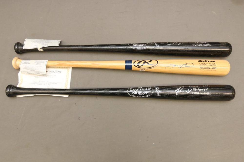 Sold at Auction: Ken Griffey Jr. Signed Rawlings Baseball bat