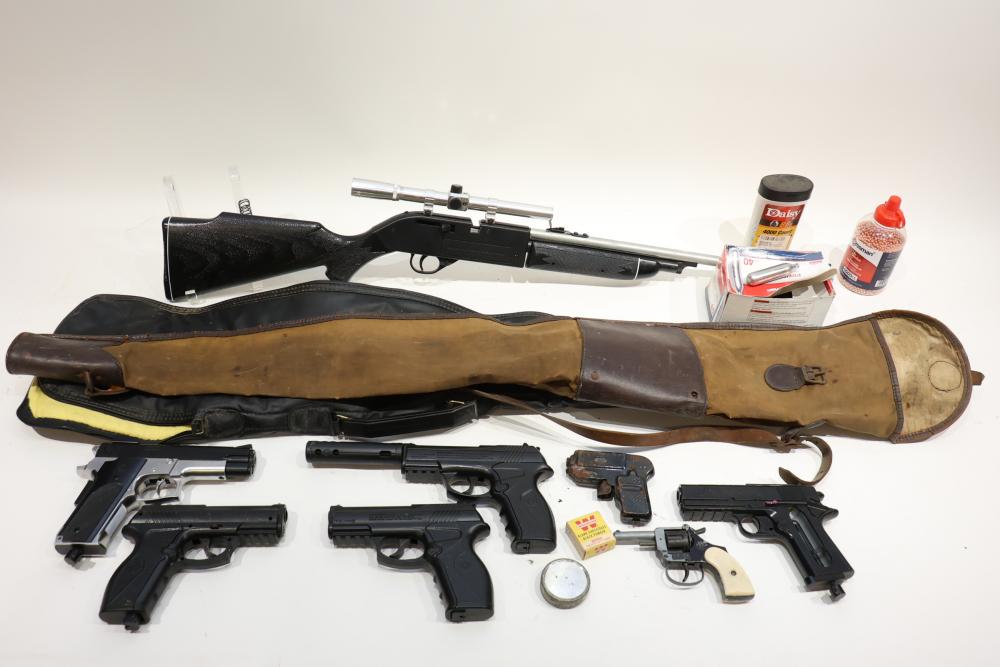 Fishing Rod and Two Daisy Air Pistols - AAA Auction and Realty