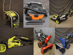 Outdoor Power Equipment Auction Ending 11/4